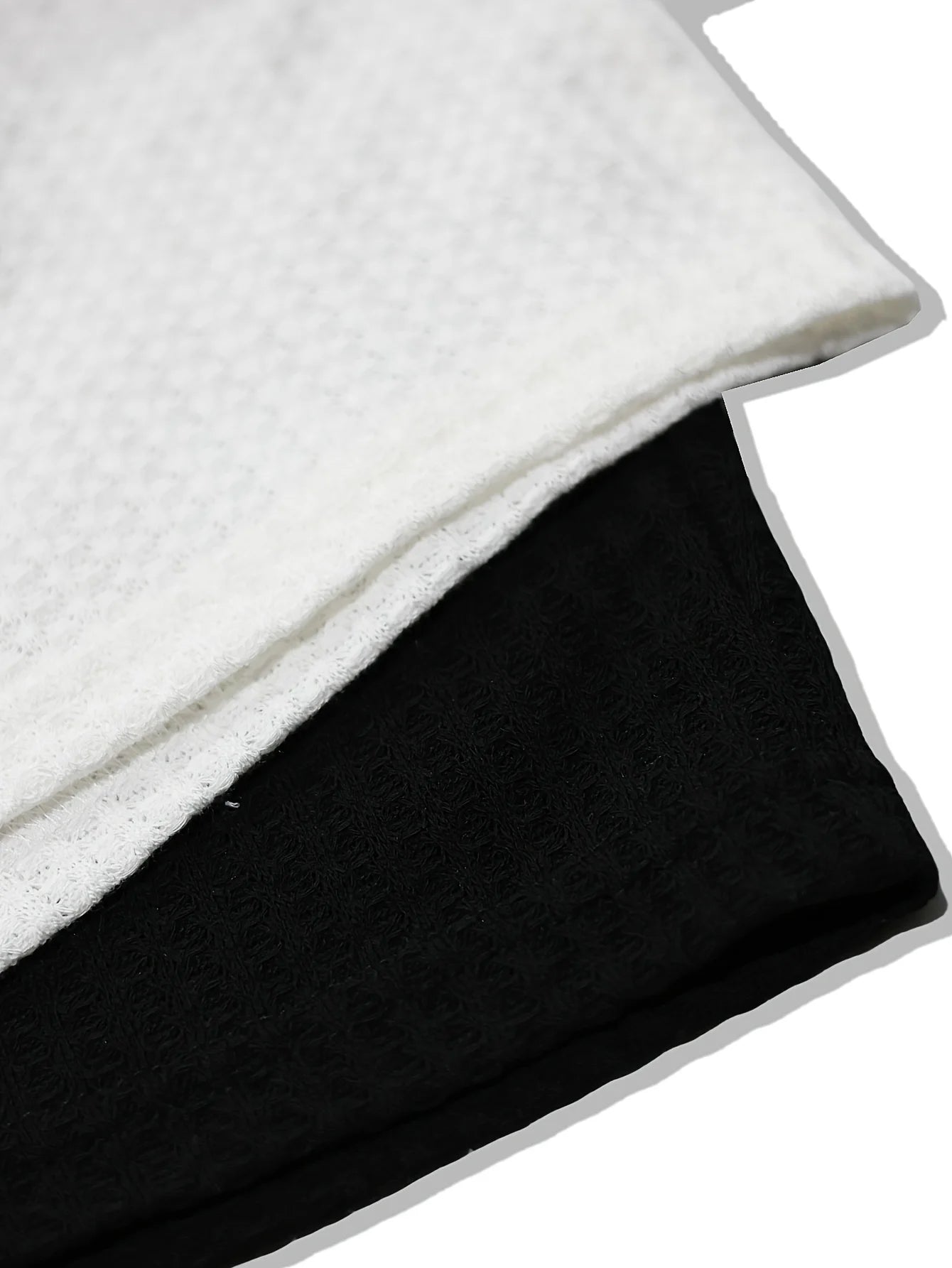 2 Pack Solid Crew Neck Crop T-Shirt Casual Long SleeveTop For Spring & Fall Women's Clothing