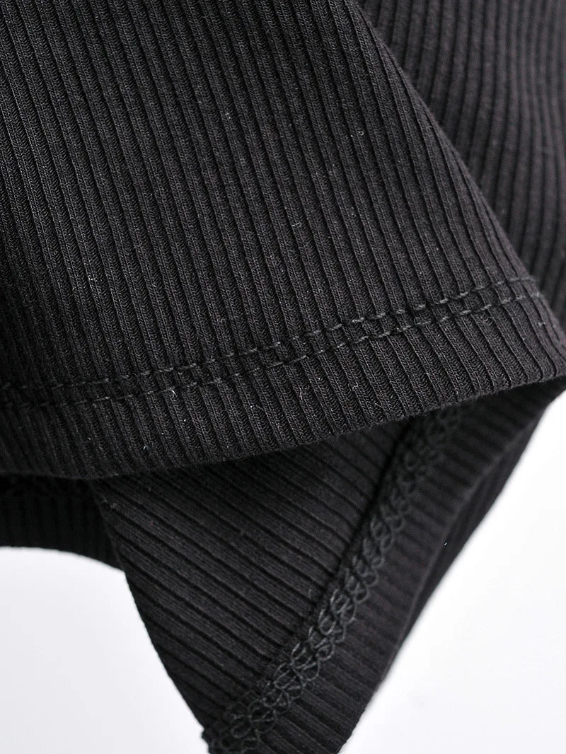 2024 Summer NEW Arrival Women Solid Color Sexy Causal 2 Piece Croped-Tops Tanks For Ladies