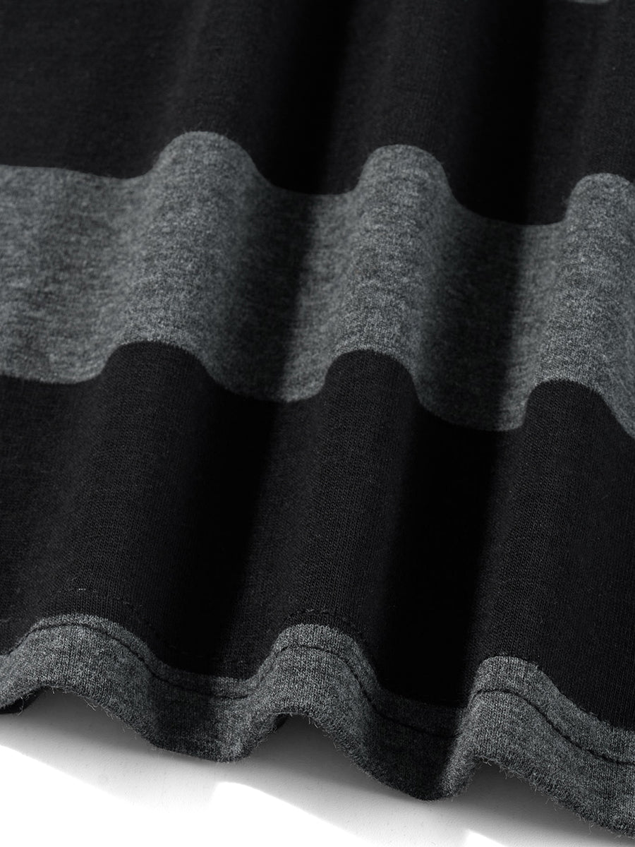 Women Teen Girls Fairy Grunge Y2k Long Sleeve Baggy Shirt Tops Striped Baby Tees Vintage Streetwear T-Shirt Autumn Clothes