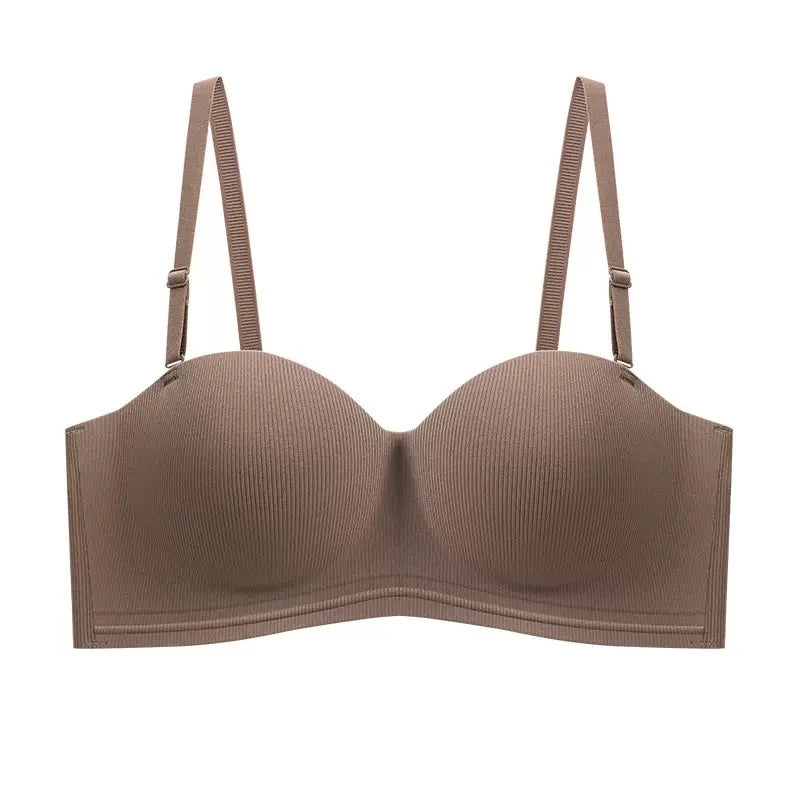 Women's Small Breasts Gathered and Looked Large, Soft Support, and Soft Support for Breast Collection To Prevent Sagging Bra