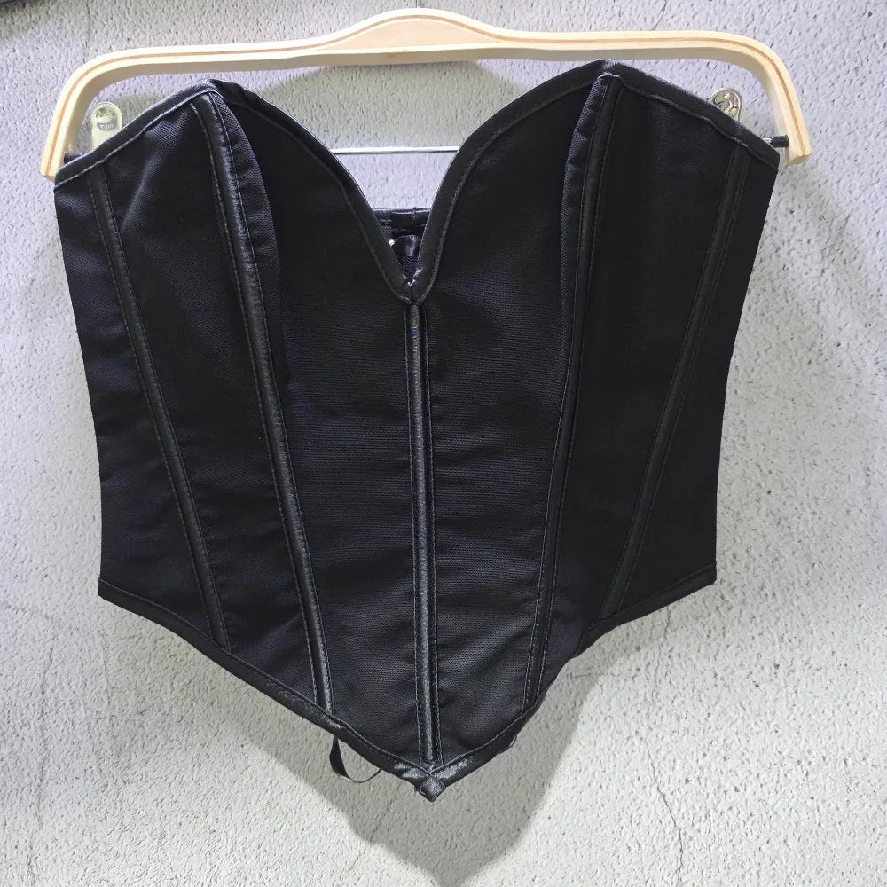 Y2k Top Women Clothing Sexy Tops Camis Tees Fashion Clothes Corset Streetwear Party Club Underwear Bustiers Slimming Lingerie