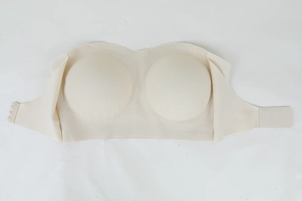 XL-4XL Women's Sexy Push-up Bra Wireless Lingeries Breathable Non-slip Bra with Removable Straps Push Up Breast Plus Size 2025