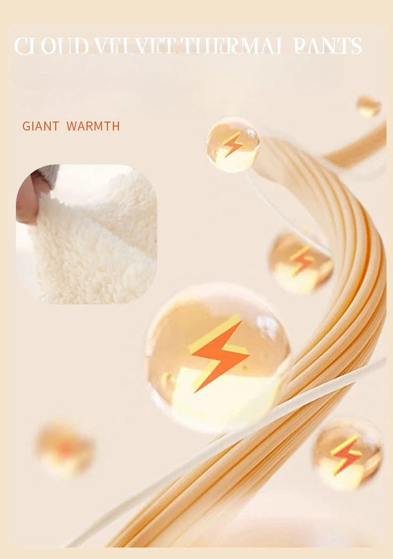 Women Winter Stretch Leggings High Waist Plush Leggings Thickened Keep Warm Leggings Woman Velvet Comfortable Thermal Leggins