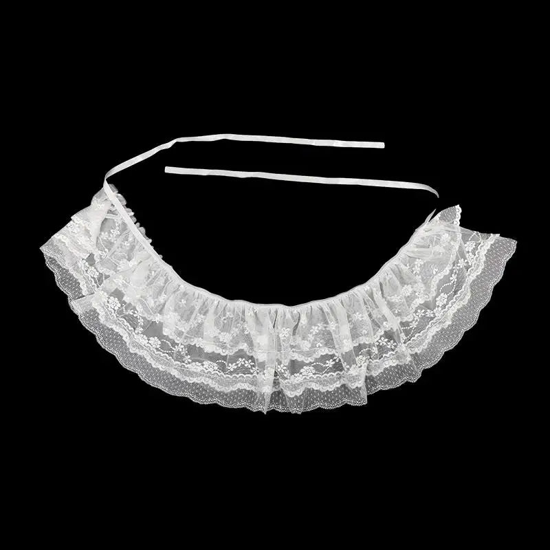 2025 Korean Ins Unique Lace Layered Gauze Skirts Lace Trim A-Line Short Cloth Mini Waist Skirts Harajuku Girl's White Skirts Y2K