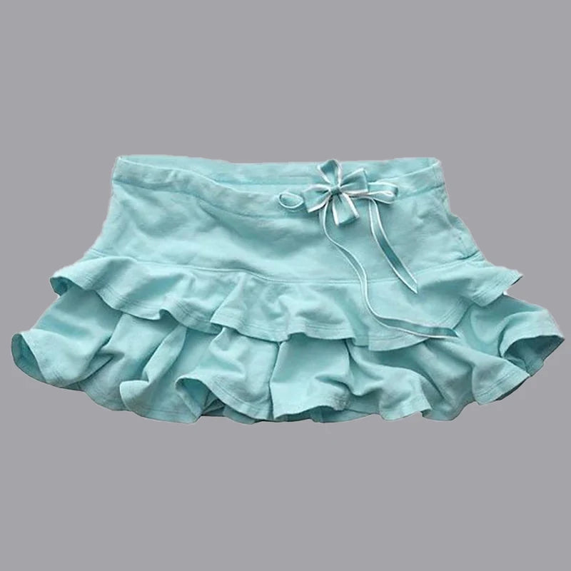 Women's Skirt Fashion Streetwear Pink Polka Dot Pattern Sports Casual Style vintage Y2K Emo Girls Sweet Harajuku Cute Slim Skirt