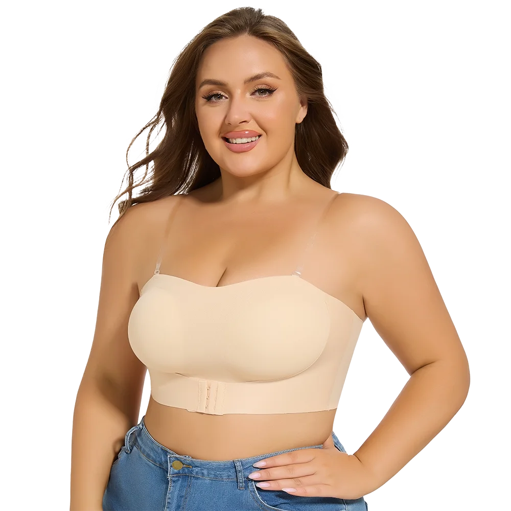 XL-4XL Women's Sexy Push-up Bra Wireless Lingeries Breathable Non-slip Bra with Removable Straps Push Up Breast Plus Size 2025