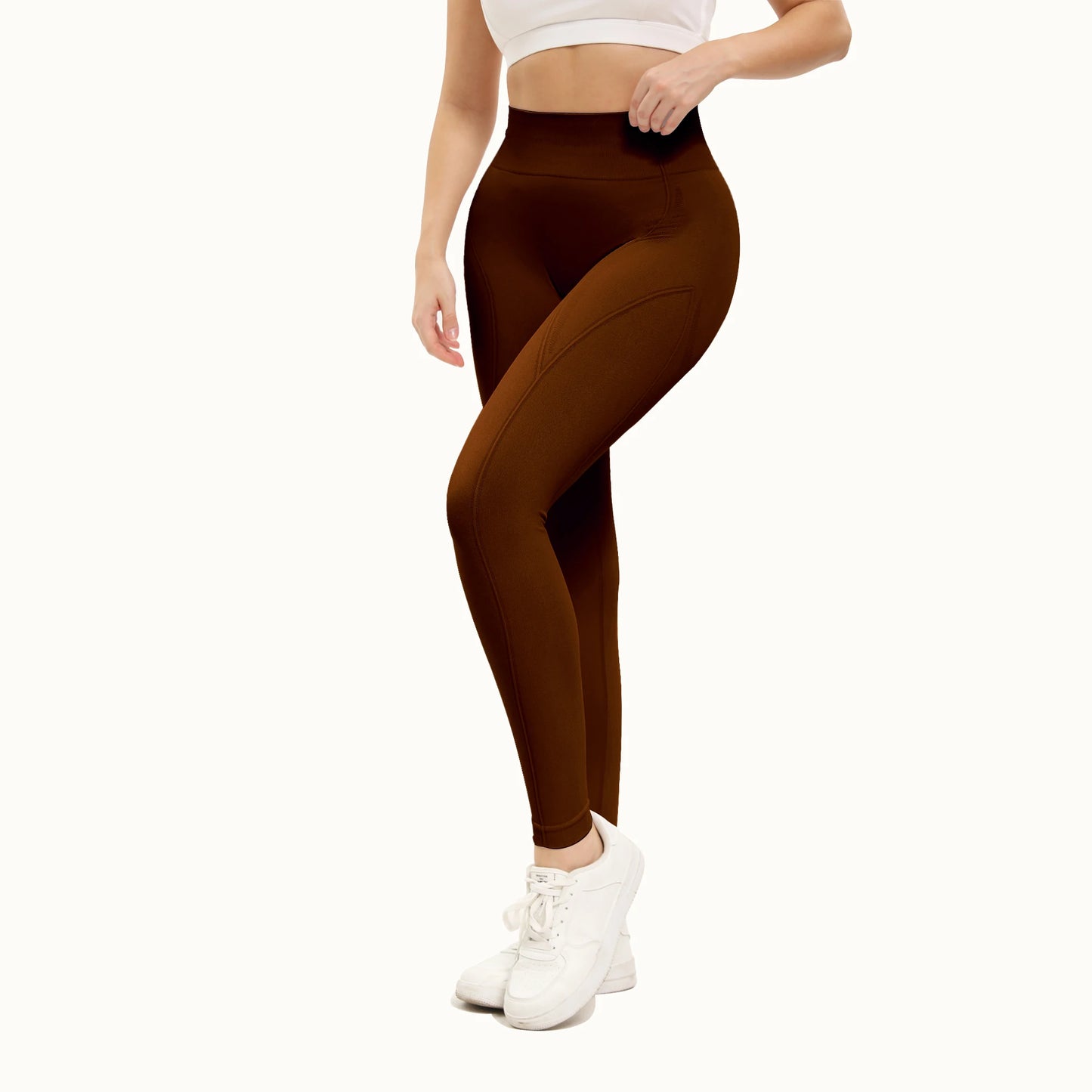 Women's High Waisted Yoga Pants, Tummy Control Butt Lifting Workout Leggings, High Elastic Quick-Dry for Running Gym