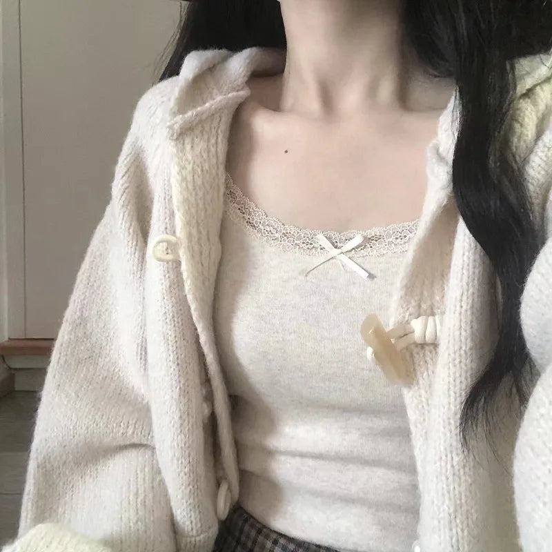 1pcs Girls Cute Padded Bra Tank Top Women Lace Casual Strap Top Vest Female Camisole With Removable Built In Bra Clothing