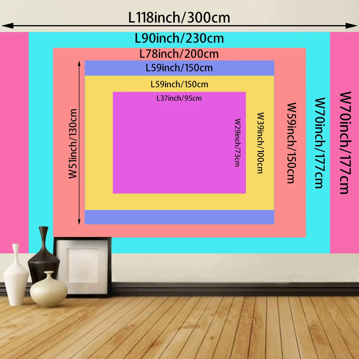 1pc Christmas decoration tapestry, Christmas fireplace Christmas tree tapestry, Christmas shooting background cloth tapestry