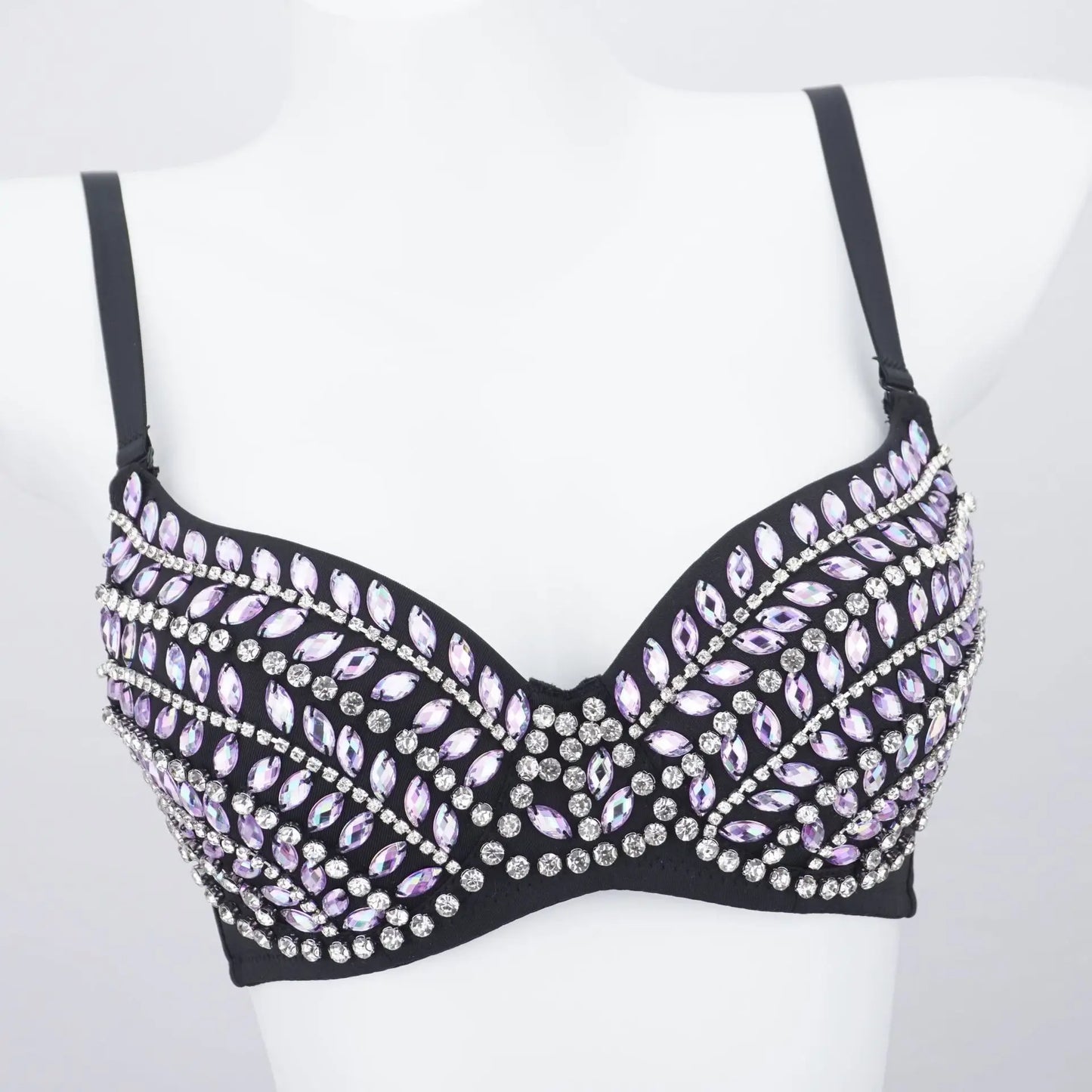 Y2k Top Shirts for Women Clothing Sexy Tank Tops Bra Bling Diamond Rhinestone Fashion Clothes Hotsweet Party Night Club Corset