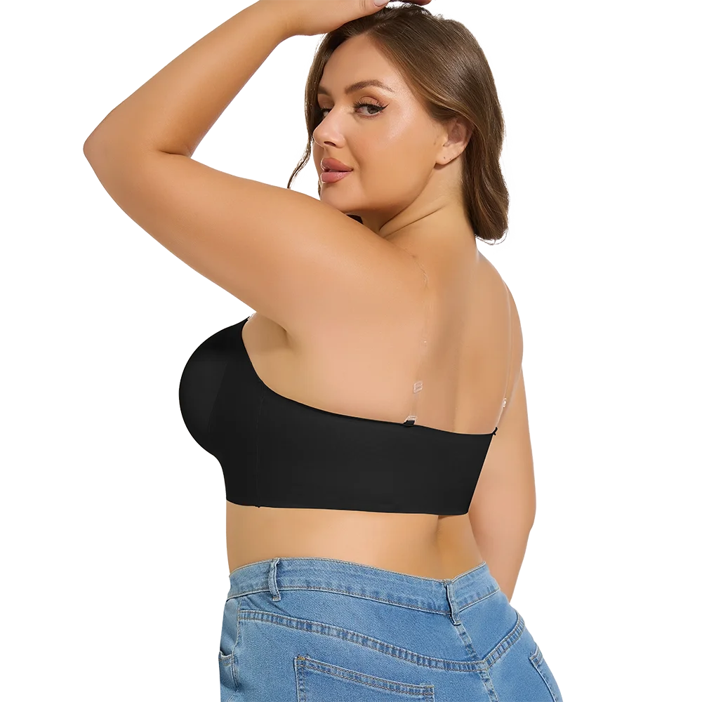 XL-4XL Women's Sexy Push-up Bra Wireless Lingeries Breathable Non-slip Bra with Removable Straps Push Up Breast Plus Size 2025
