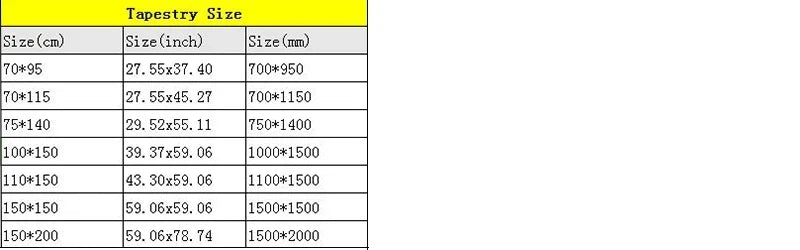 1pc S-SlipKnoter Band Cartoon Tapestry Bohemian Wall Tapestries Mandala Wall Hanging Sheets