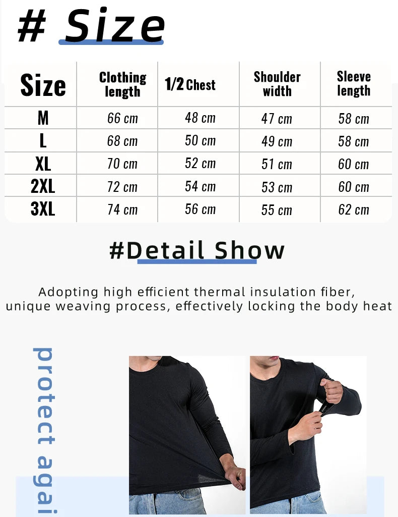 1PC Cotton Mens O-Neck T Shirts Casual Long Sleeve Top Moisture Wicking Heavyweight Tees Tanks Classic Loose Fit Tshirts for Men