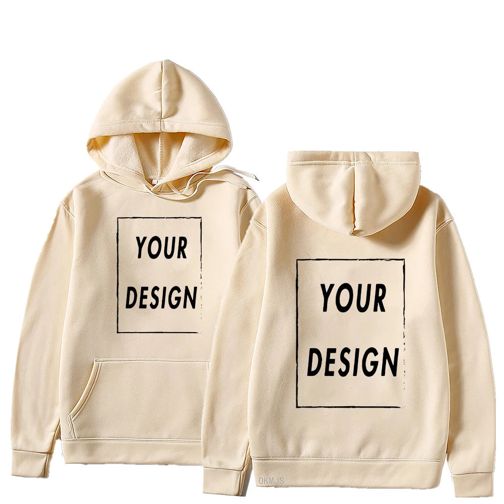 Your Own Design Brand Logo/Picture Personalized Custom Anywhere Men Women DIY Hoodies Sweatshirt Casual Hoody Fashion New
