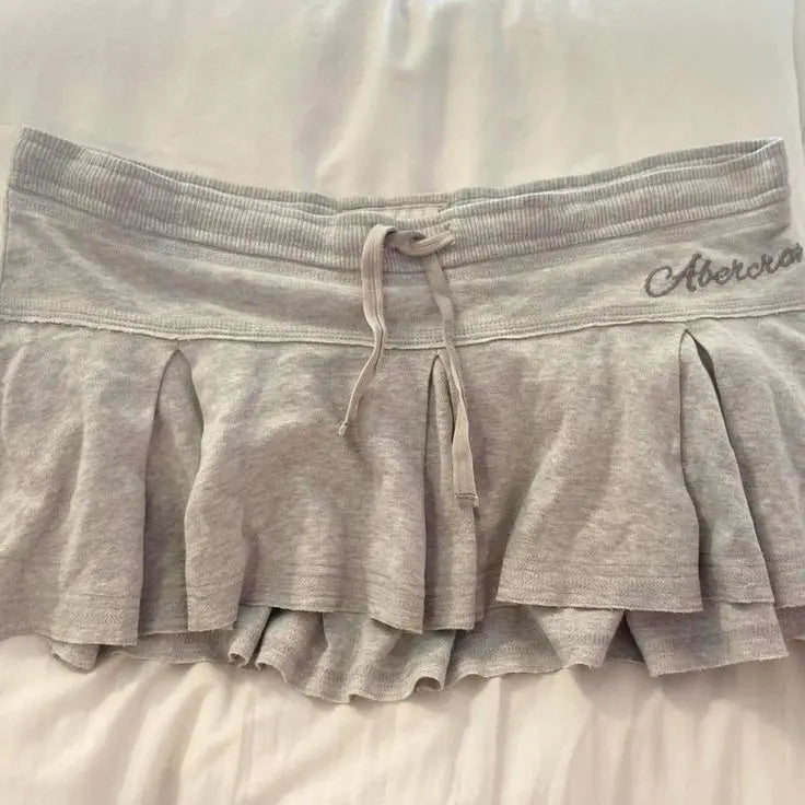 y2k Summer Mini skirt for women Retro punk fashion women pleated skirt plaid skirt Button College style sexy Spice girls skirts