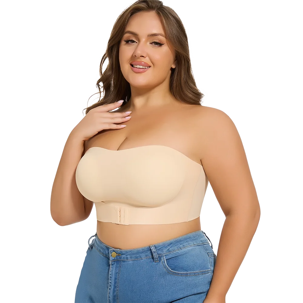 XL-4XL Women's Sexy Push-up Bra Wireless Lingeries Breathable Non-slip Bra with Removable Straps Push Up Breast Plus Size 2025