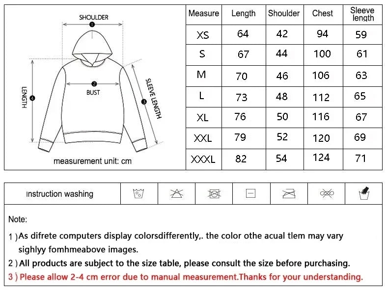 2025 Harajuku Demon Slayer Plus Size Hoodie Kamado Nezuko Graphic Print Women Sweatshirts Long Sleeve Fashion Female Streetwear