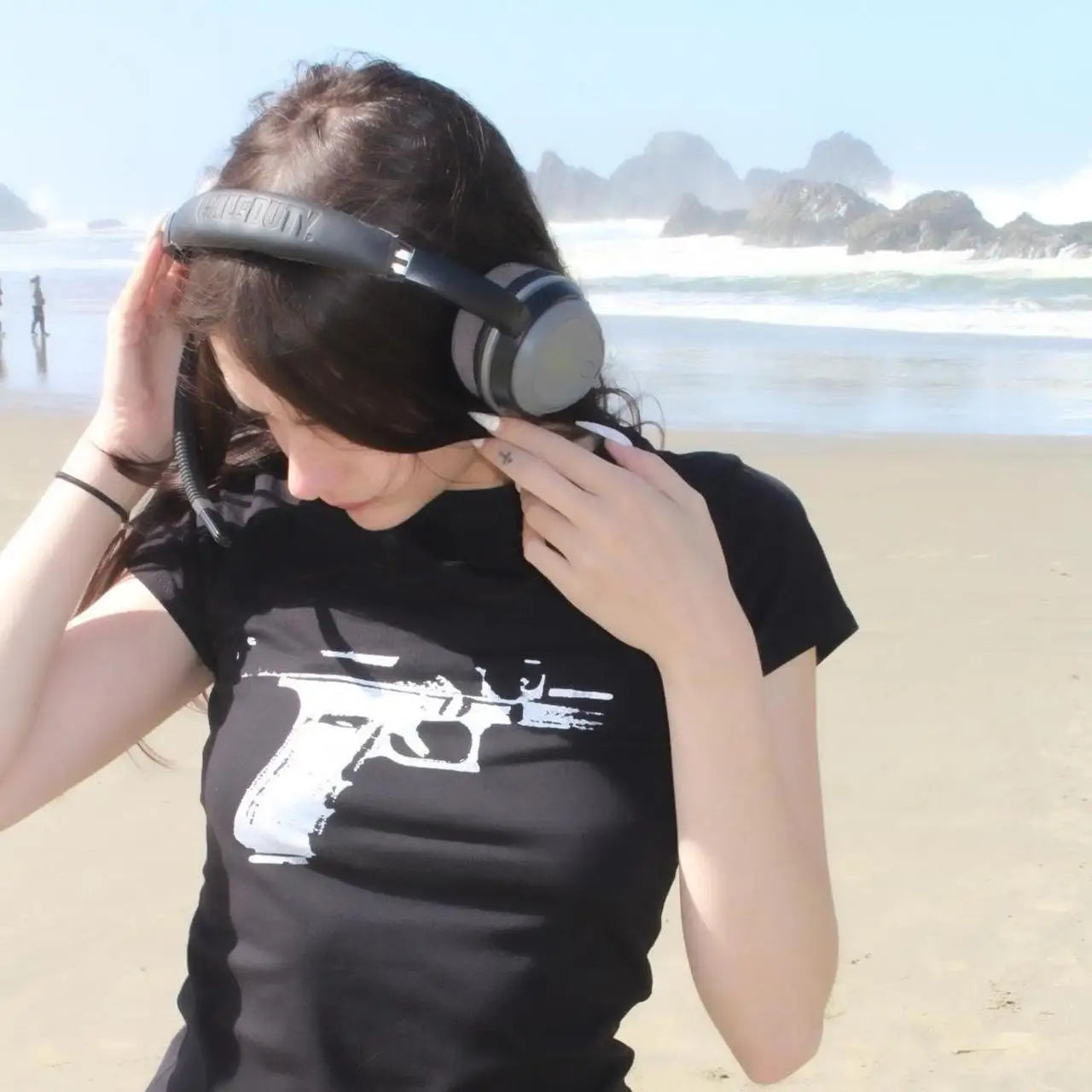 Y2k top Kpop women's T-shirt 2024 anime girl T-shirt Emo gothic aesthetic clothing crop top gothic dark girl E-girl