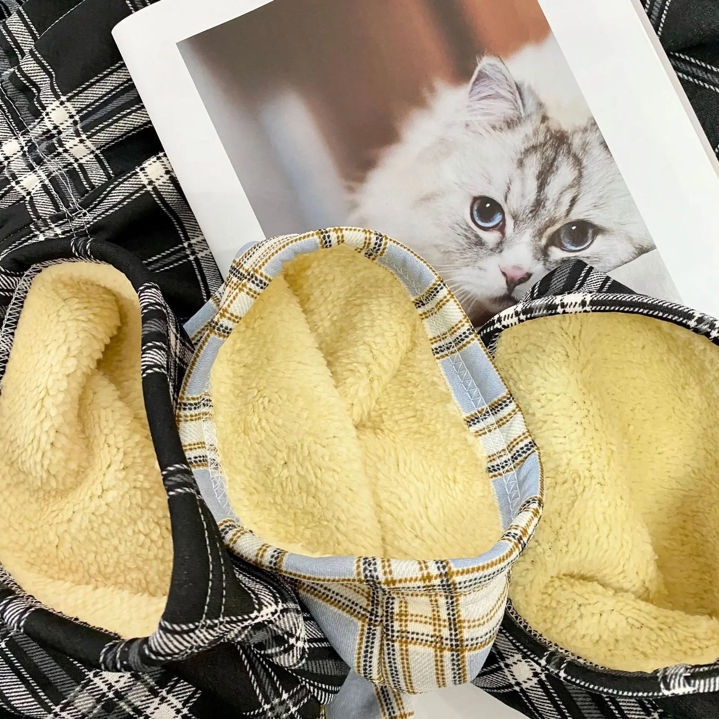 Women's High Waist Fleece Lined Wide Leg Pants Autumn Winter Comfortable Casual Korean Style Home Wear Slimming Trousers