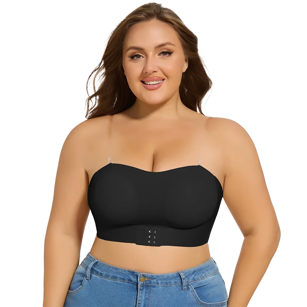 XL-4XL Women's Sexy Push-up Bra Wireless Lingeries Breathable Non-slip Bra with Removable Straps Push Up Breast Plus Size 2025