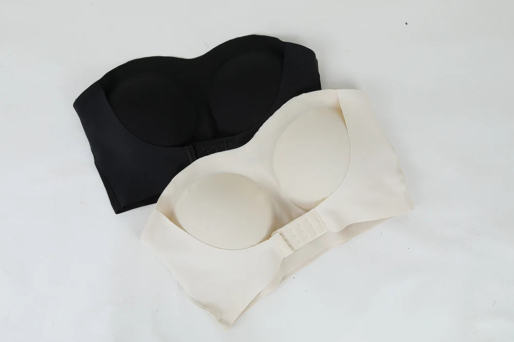 XL-4XL Women's Sexy Push-up Bra Wireless Lingeries Breathable Non-slip Bra with Removable Straps Push Up Breast Plus Size 2025