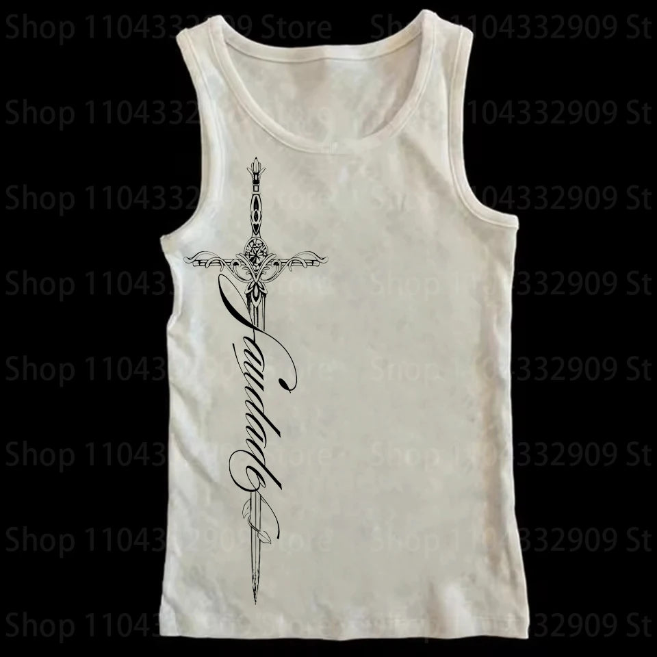 Y2K Harajuku Aesthetic Gothic Fairycore Long Sleeve Tee Character Slim Chic Print Casual Crop Top Grunge Punk Hip Hop Streetwear