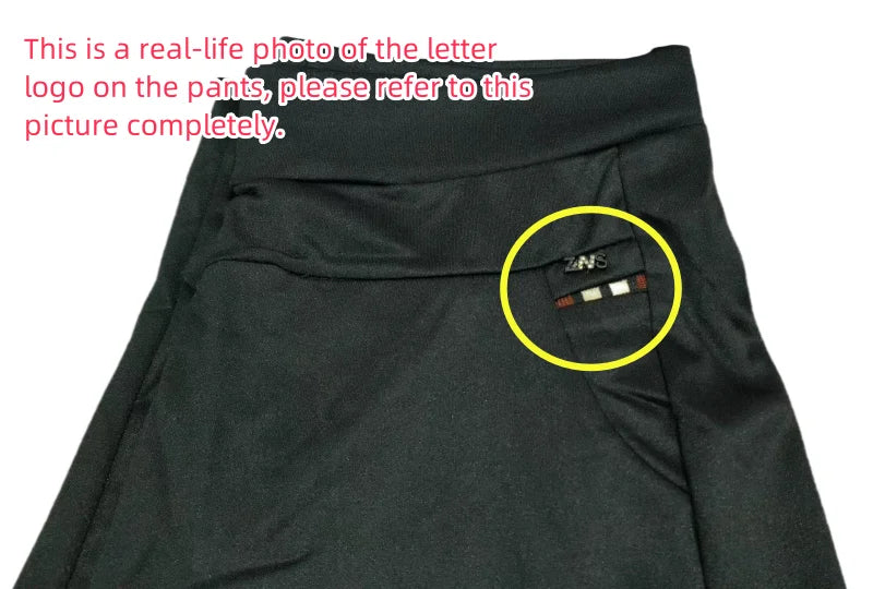 2025 Autumn Winter Casual Elegant Office Slimming Solid Color Fleecing Thick Thin Women's Pants Elastic Waist Tight Pencil Pants