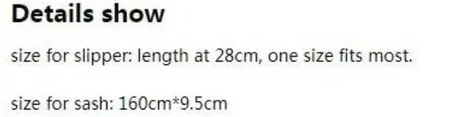 2 Pcs Personalized Initial Bride Slippers and Bride Robe Mrs Slippers Bridal Robe Bridal Shower Gifts for Wedding Day