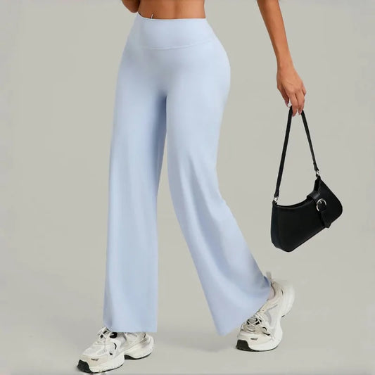 Women's Pilates Yoga Pants Tight Sports Fitness Flared Peach Hip-lifting Leggings Outdoor Workout Fitness Running Casual Pants