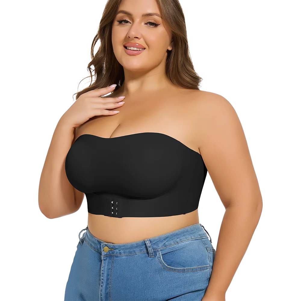 XL-4XL Women's Sexy Push-up Bra Wireless Lingeries Breathable Non-slip Bra with Removable Straps Push Up Breast Plus Size 2025