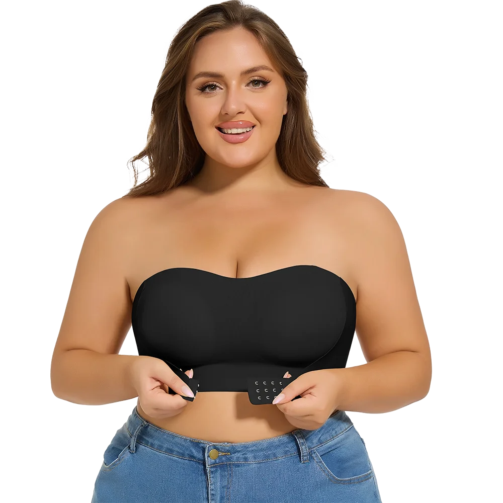 XL-4XL Women's Sexy Push-up Bra Wireless Lingeries Breathable Non-slip Bra with Removable Straps Push Up Breast Plus Size 2025