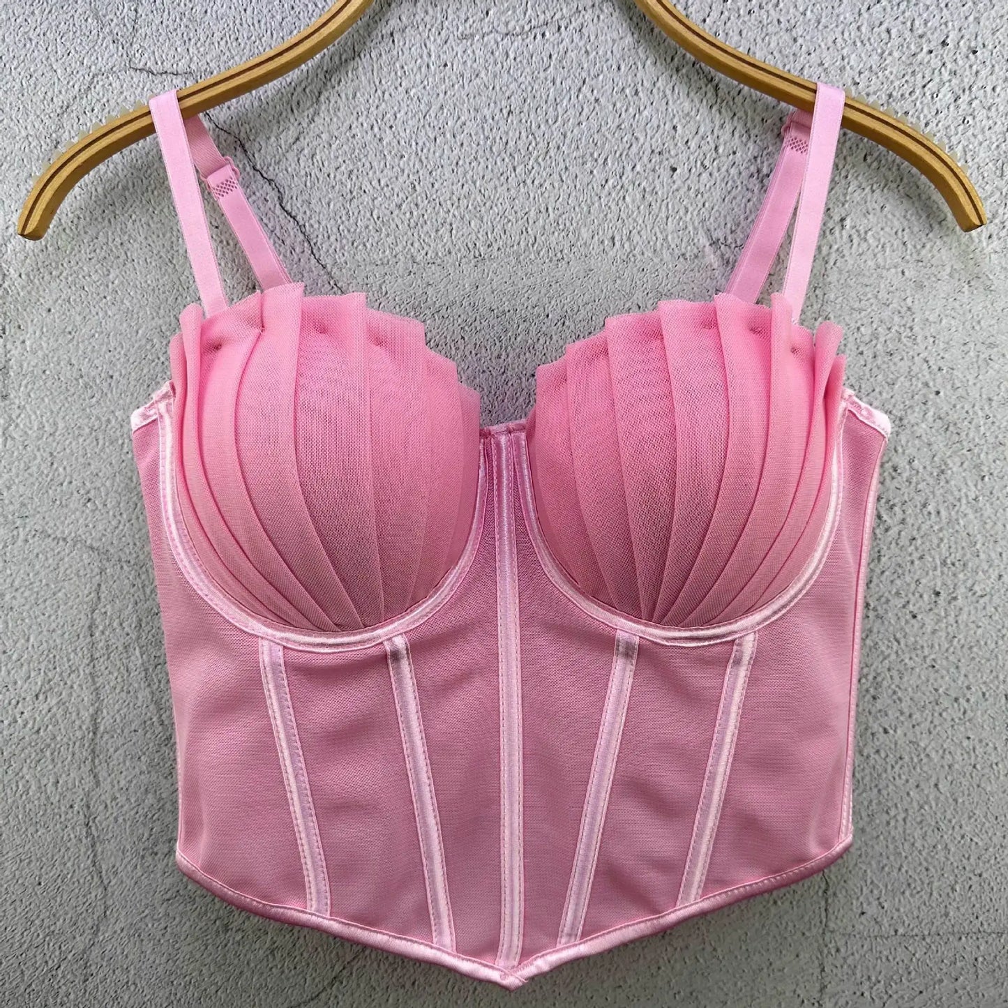 Y2k Top Women Clothing Sexy Tops Camis Tees Fashion Clothes Corset Streetwear Party Club Underwear Bustiers Slimming Lingerie