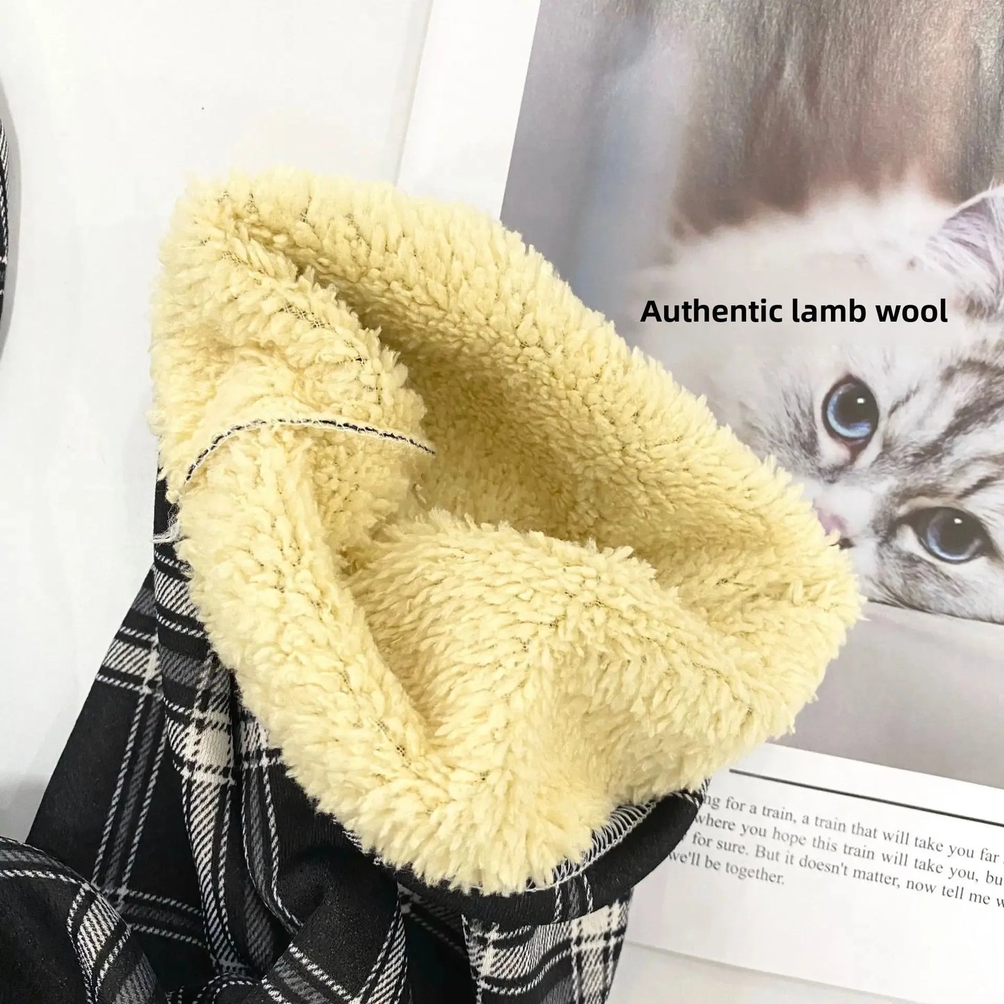 Women's High Waist Fleece Lined Wide Leg Pants Autumn Winter Comfortable Casual Korean Style Home Wear Slimming Trousers