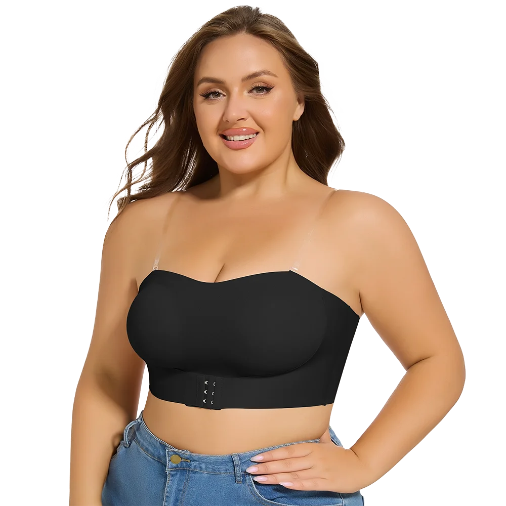 XL-4XL Women's Sexy Push-up Bra Wireless Lingeries Breathable Non-slip Bra with Removable Straps Push Up Breast Plus Size 2025