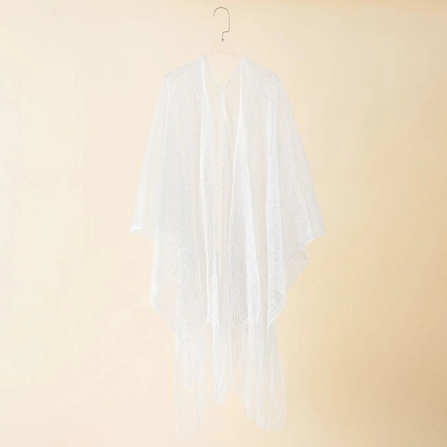 2025 Swimsuit Cover-ups  Fashion Tassel Gold Bikini Beach Cover Up Sexy Beach Dress Tunics for Women Summer Wear See Through