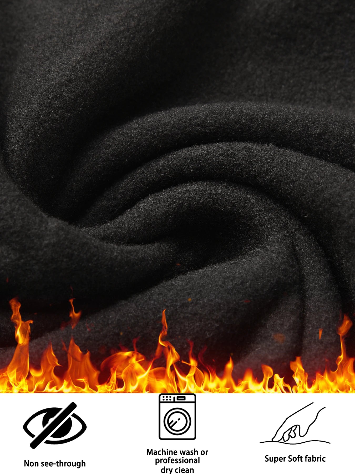 Womens High Waisted Winter Warm Thermal Fleece Lined Leggings Soft Yoga Pants, Black Friday Deals