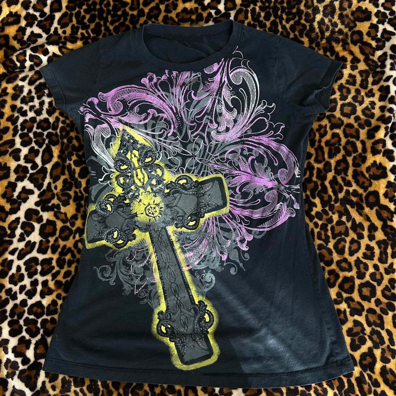 Women Y2k Fairy Grunge Shirt Vintage Graphic Print Long Sleeve Tee Shirt Tops Teen Girls Grunge Aesthetic Clothes Streetwear