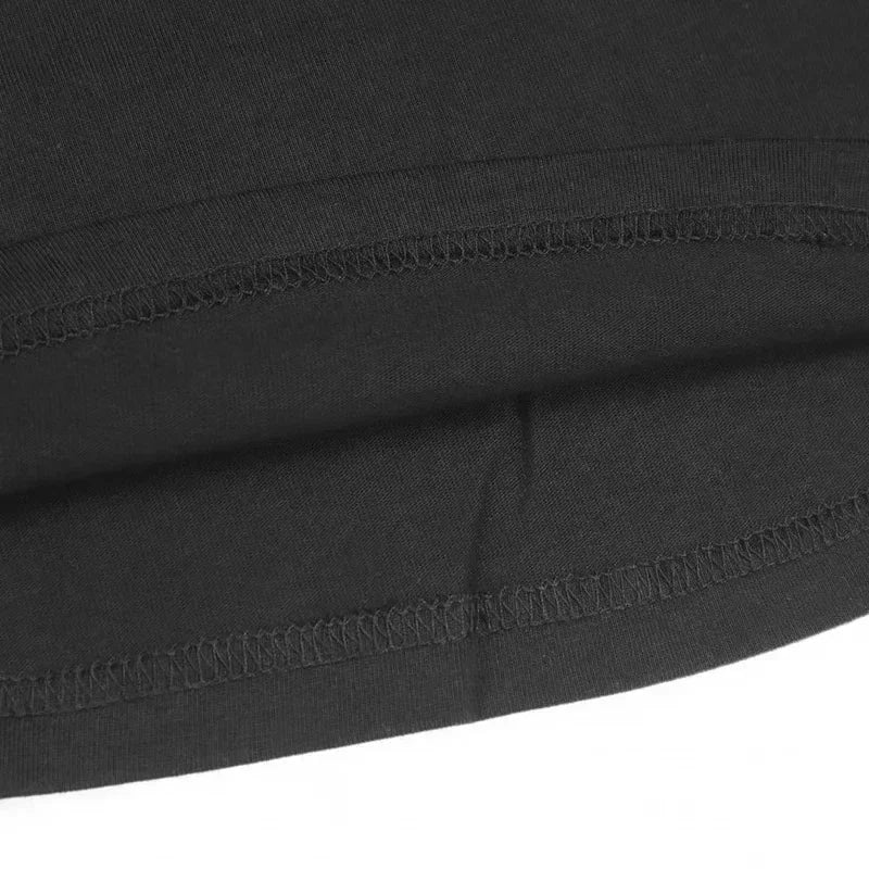 2025 Summer Men and Women T-shirt Cotton Solid Tshirts Oversized Short Sleeve T Shirt Fashion Soft White Black Tee Clothing Tops