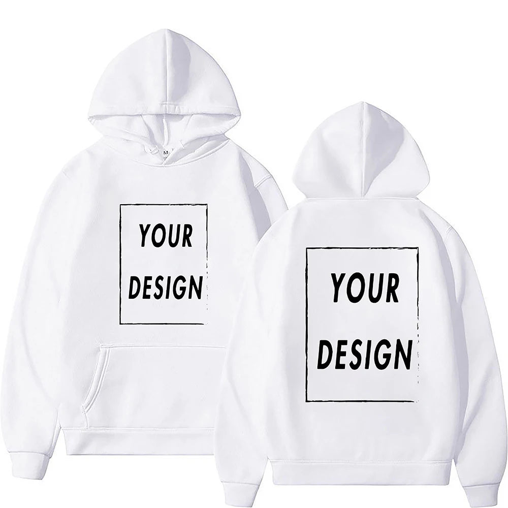 Your Own Design Brand Logo/Picture Personalized Custom Anywhere Men Women DIY Hoodies Sweatshirt Casual Hoody Fashion New
